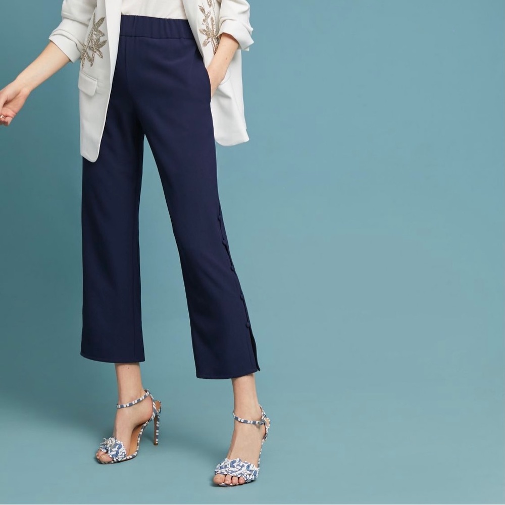 Anthropology Harlyn | Cecilia pants in navy